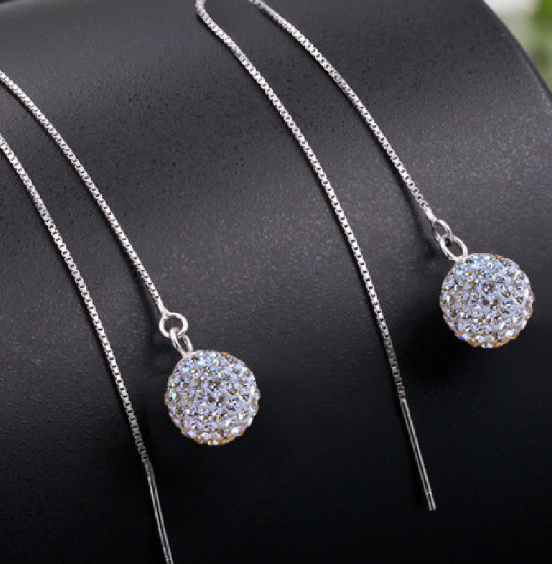 Crystal Earring Earrings Korea Korean Style Earrings Fashion Jewelry - Heritage cosmetics and beauty care