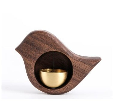 Wooden Magnetic Suction Door Bell Pendant - Heritage cosmetics and beauty care