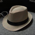 British Houndstooth European And American Sun Hats For Men - Heritage cosmetics and beauty care