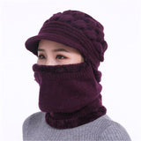 Wool hats for the middle-aged and the elderly in winter - Heritage cosmetics and beauty care