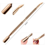 Stainless steel dead skin push nail file Heritage cosmetics and beauty care