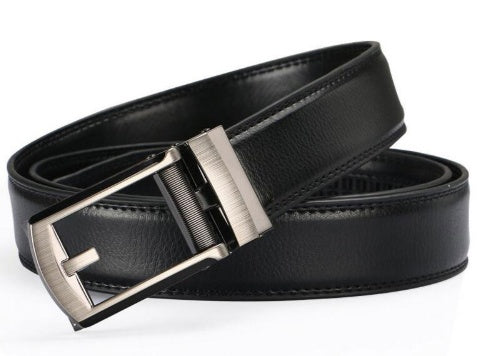 TV Belt Men's Comfort Click Fake Pin Buckle Men's Leather Belt - Heritage cosmetics and beauty care