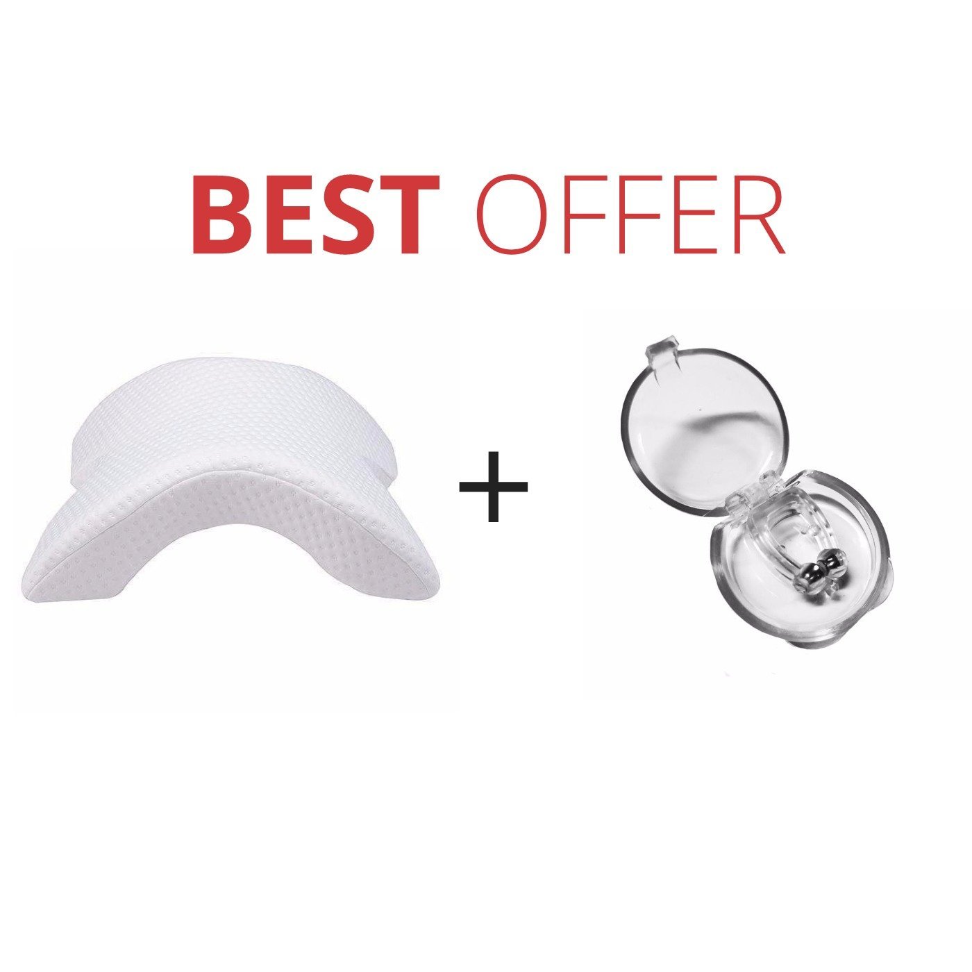 Silicone Magnetic Anti Snore Stop Snoring Nose Clip Sleep Tray Sleeping Aid Apnea Guard Night Device - Heritage cosmetics and beauty care