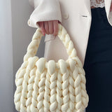 Diy Hand Woven Bag Women Heritage cosmetics and beauty care