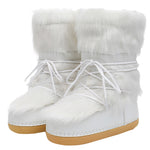 Winter Space Boots Furry Moon Boot Snow Boots For Women Fleece-lined Women - Heritage cosmetics and beauty care