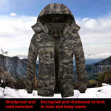 Windproof And Cold-resistant Ultra-fine-meshed Thickening Velvet Lining Cotton-padded Jacket