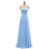 Three styles of bridesmaid dresses Heritage cosmetics and beauty care