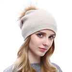 Fur Pompom Hats - Heritage cosmetics and beauty care