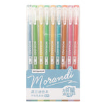 Retro Hand Account Set Student Notes Cute Girl Japanese Color Gel Pen - Heritage cosmetics and beauty care