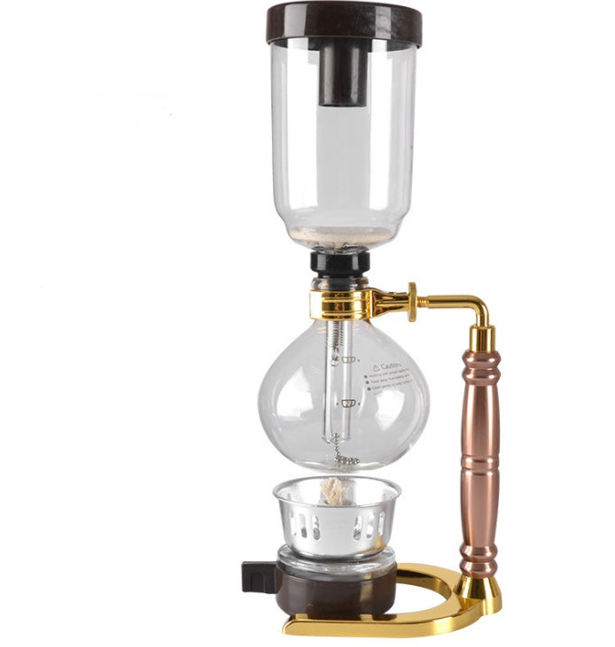 Siphon Coffee Maker Tea Pot Vacuum Coffeemaker Glass Machine Heritage cosmetics and beauty care