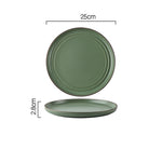 Wind Simple Bowl And Plate Combination Tableware And Tableware - Heritage cosmetics and beauty care