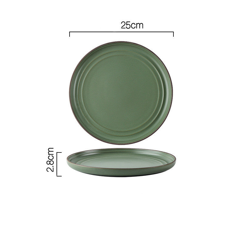 Wind Simple Bowl And Plate Combination Tableware And Tableware - Heritage cosmetics and beauty care