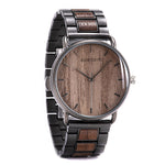 Retro style waterproof men's wooden watch - Heritage cosmetics and beauty care