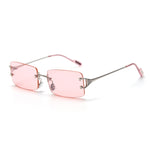 Trimmed light-colored sunglasses - Heritage cosmetics and beauty care