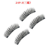 3D double magnet false eyelashes 24P double magnet false Mascara free magnetic false eyelash double magnet eyelashes - Heritage cosmetics and beauty care