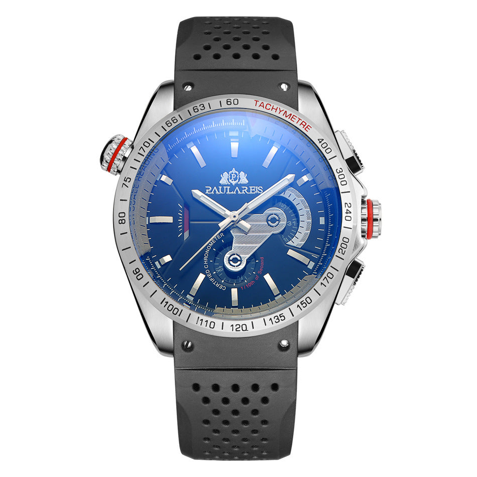 Automatic Mechanical Multifunctional Noctilucent Tape Classic Men's Watch - Heritage cosmetics and beauty care