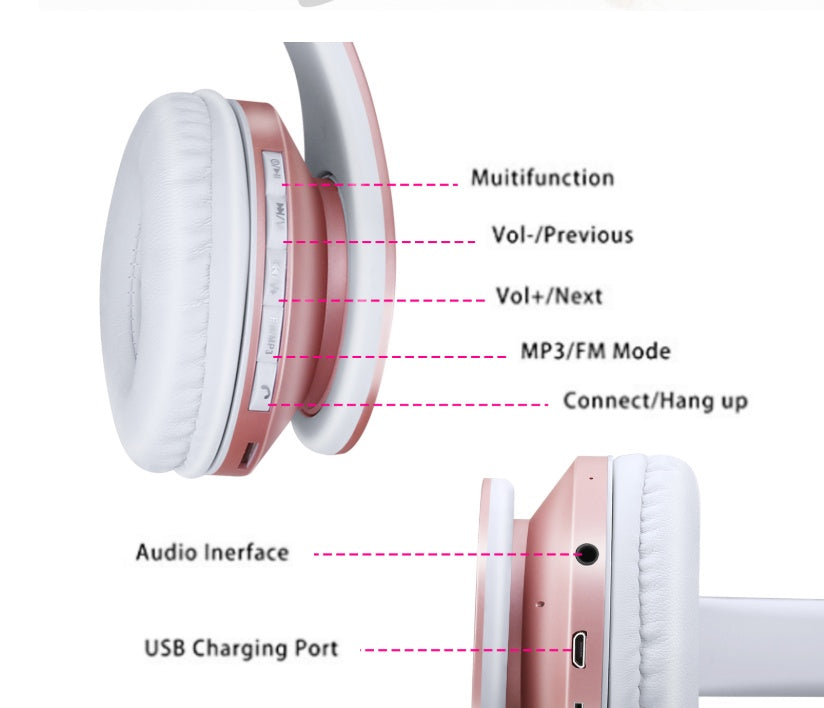 Wireless bluetooth headset - Heritage cosmetics and beauty care