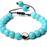 Buddha Beads Bracelets Volcanic Stone Crown - Heritage cosmetics and beauty care