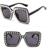 Square diamond sunglasses - Heritage cosmetics and beauty care