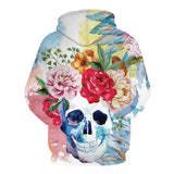 All kinds of fancy scary skull print hoodies - Heritage cosmetics and beauty care