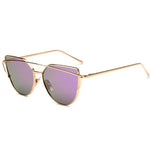 Female Vintage Gold Sunglasses - Heritage cosmetics and beauty care