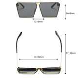 New polarized sunglasses ladies fashion glasses square sunglasses trend Heritage cosmetics and beauty care