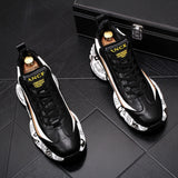 Casual Men's Shoes All-match High-top Sneakers Increase Sports Daddy Shoes - Heritage cosmetics and beauty care