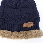 Autumn Winter Hats And Scarves For Men And Women With Velvet Thick - Heritage cosmetics and beauty care