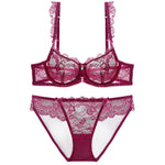 Sheer Lace Bra Spongeless Set - Heritage cosmetics and beauty care