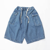 Vintage Work Clothes Denim Shorts - Heritage cosmetics and beauty care