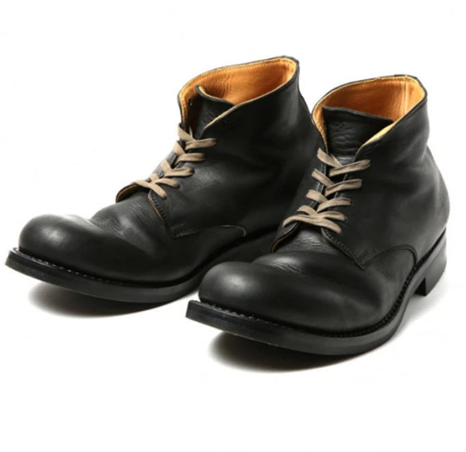 Product information:
 
 Product Category: Martin Boots
 
 Upper material: artificial PU
 
 Applicable gender: Male
 
 Style: Casual
 
 Color: Black, brown

Size:



