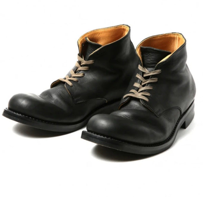 Product information:
 
 Product Category: Martin Boots
 
 Upper material: artificial PU
 
 Applicable gender: Male
 
 Style: Casual
 
 Color: Black, brown

Size:



