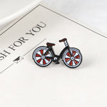 Cartoon Creative New Product Bicycle Brooch - Heritage cosmetics and beauty care