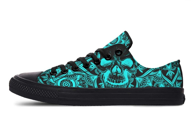 Colorful Gradient Skull High-Top Espadrilles - Heritage cosmetics and beauty care