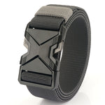 Fashion Commuter Casual Men's Belt Woven Elastic Minimalist Alloy Buckle - Heritage cosmetics and beauty care