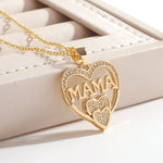 Simple Cold Style MOM Pendant Mother's Day MAMA Necklace - Heritage cosmetics and beauty care