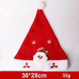 Fashion Snowman ElK Santa Claus Hats Xmas Gift Decoration - Heritage cosmetics and beauty care