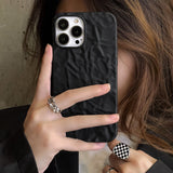 Solid Color Tin Foil Mobile Phone Protective Case Heritage cosmetics and beauty care