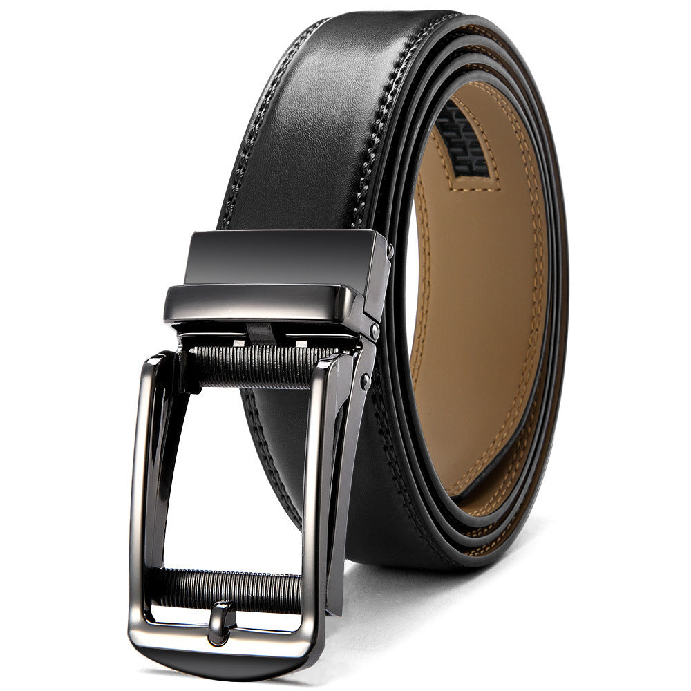 Reprint Anti-pull Alloy Automatic Buckle Belt Men