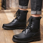 Combat wool boots outdoor tooling boots - Heritage cosmetics and beauty care