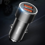 Small Screw Car Charger Dual USB QC3.0 36W Flash Charger Heritage cosmetics and beauty care