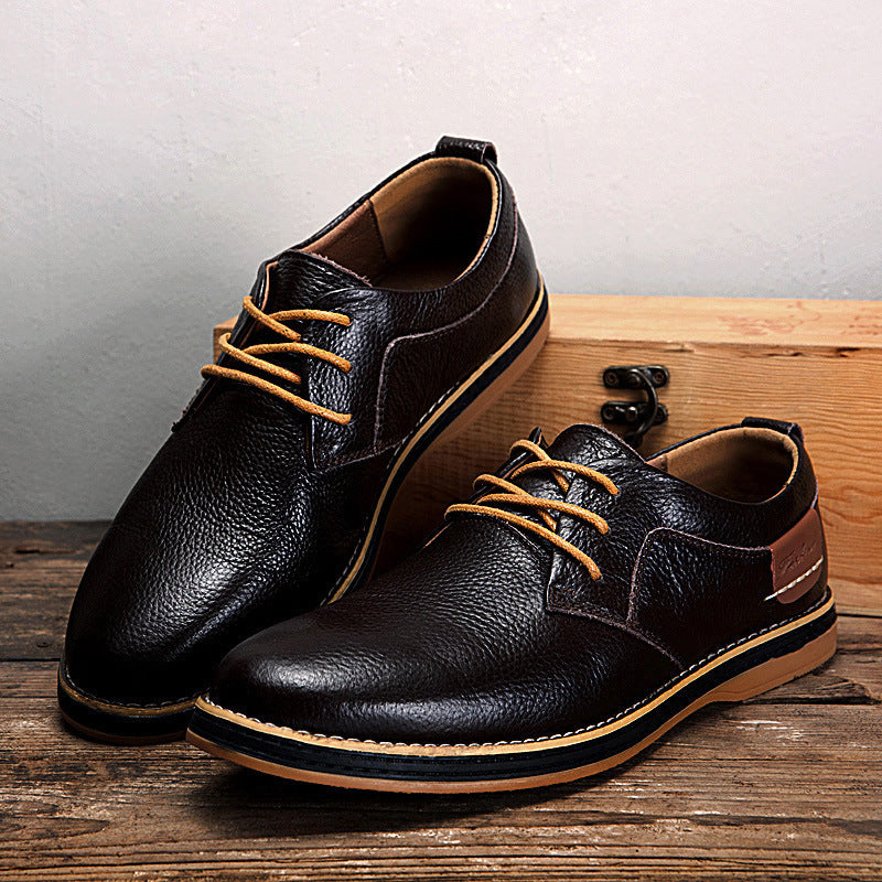 Rippled Leather Leu Oxfords - Heritage cosmetics and beauty care