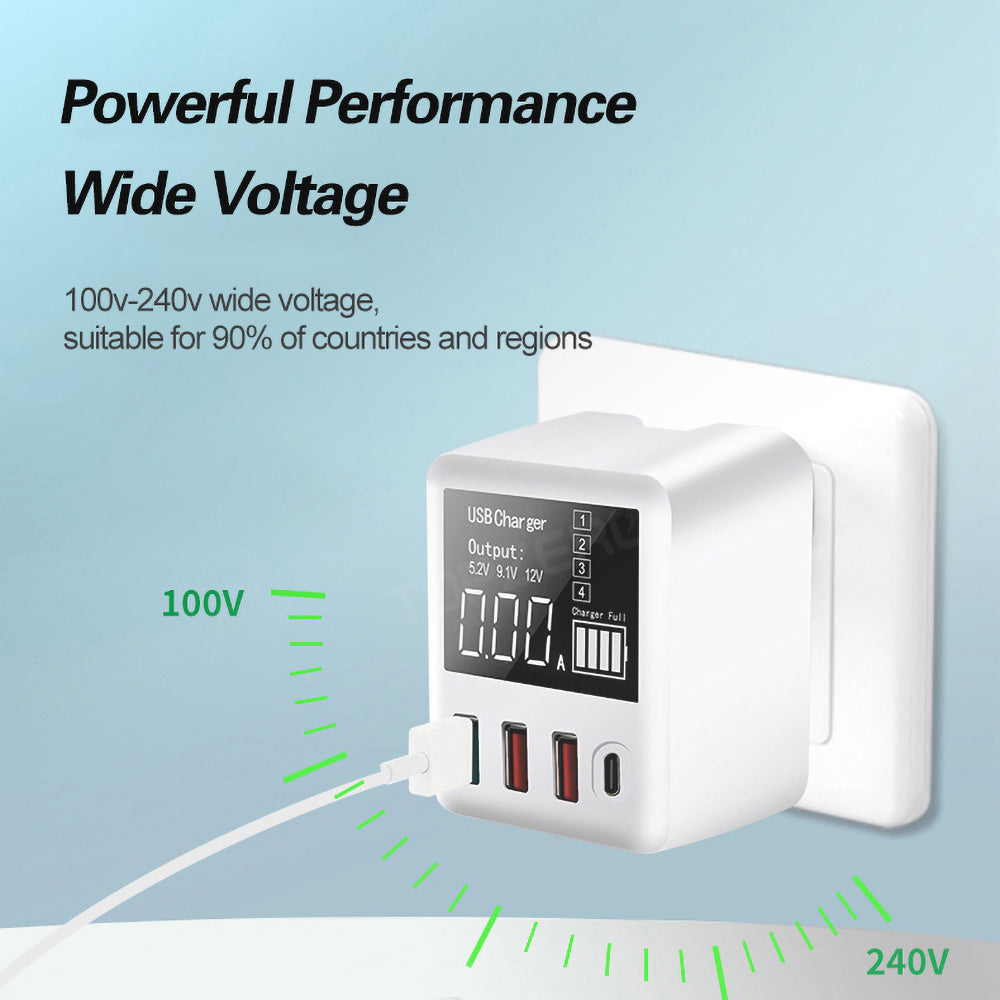 Smart Identification Display Fast Charge Travel Charger Heritage cosmetics and beauty care