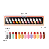 12 Color Mini Capsule Lipstick Set - Heritage cosmetics and beauty care