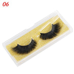 100% Mink Eyelashes 25mm Wispy Fluffy Fake Lashes - Heritage cosmetics and beauty care