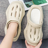 Fashion Clogs Shoes Summer Ankle-wrap Slippers Garden Beach Shoes - Heritage cosmetics and beauty care