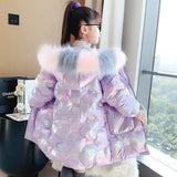 Children's Cotton Clothes Winter Disposable Girls Mid-length - Heritage cosmetics and beauty care