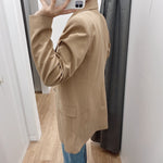 Simple Style Buttoned Casual Blazer Jacket Women - Heritage cosmetics and beauty care