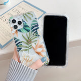 Banana Leaf Watercolor Flowers Are Suitable For Protecting Mobile Phone Cases Heritage cosmetics and beauty care