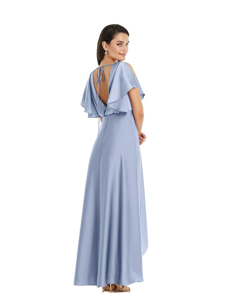 Satin Bridesmaid Dresses Slimming And Shading Heritage cosmetics and beauty care